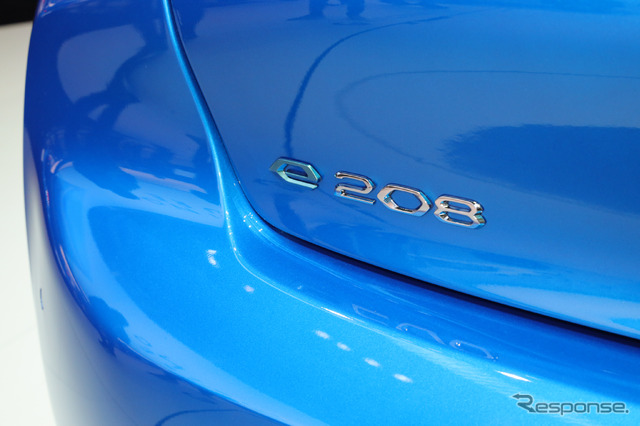 プジョー e-208(ジュネーブモーターショー2019)