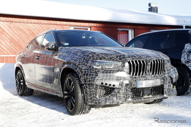 BMW X6M 新型スクープ写真