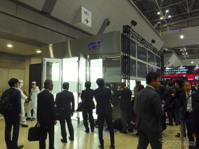 塗装実演コーナー(IAAE 2019)