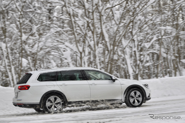 VW雪上試乗会