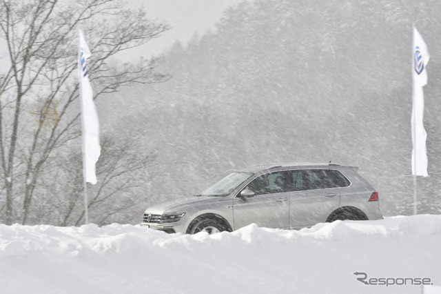 VW雪上試乗会