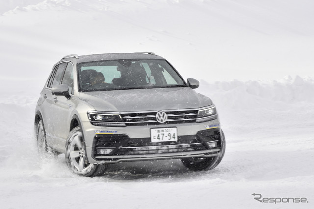 VW雪上試乗会