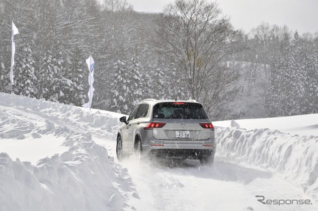 VW雪上試乗会