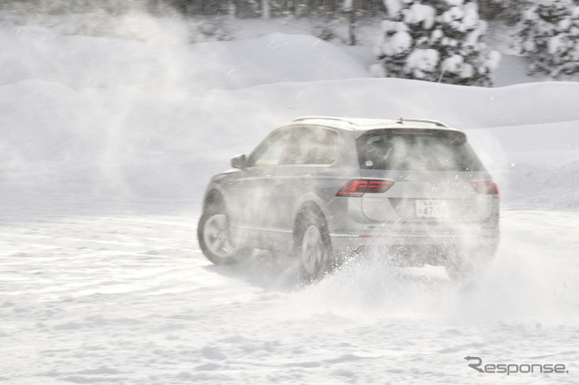 VW雪上試乗会