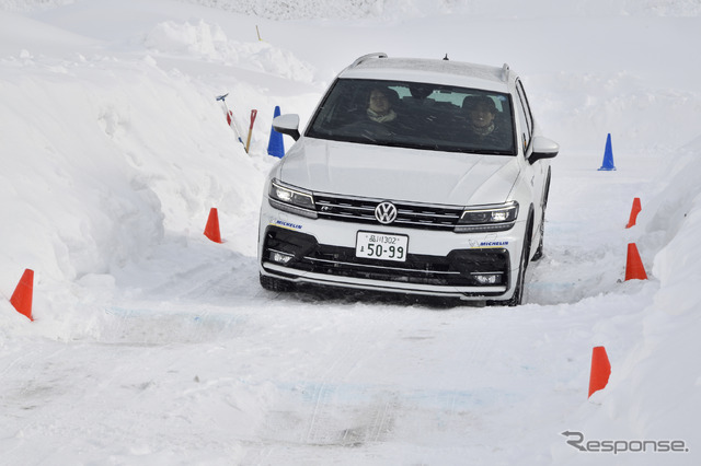 VW雪上試乗会