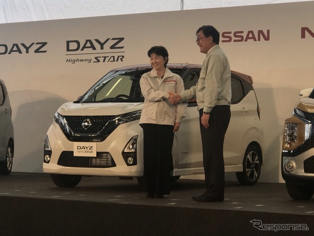 日産・三菱、新型軽自動車のオフライン式