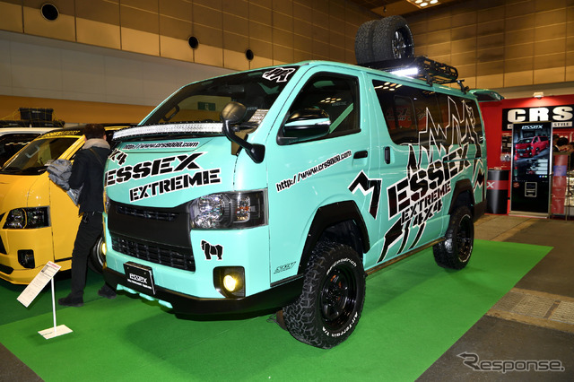 CRS/ESSEXグリーン6インチリフトアップ号(大阪オートメッセ2019)