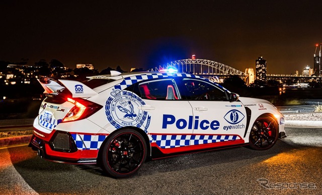 オーストラリア・ニューサウスウェールズ州警察に配備されたホンダ・シビック・タイプR