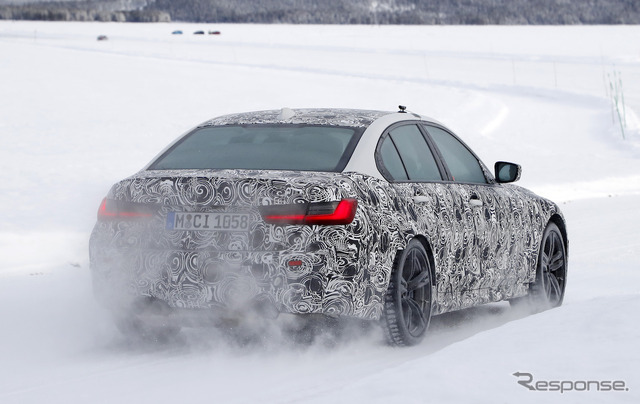 BMW M3 次期型 スクープ写真