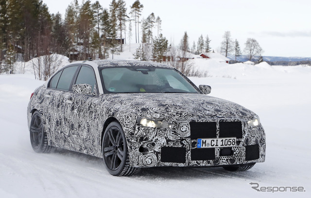 BMW M3 次期型 スクープ写真
