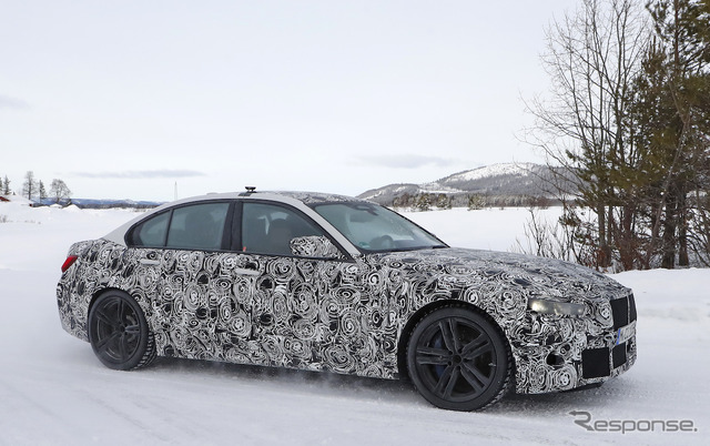 BMW M3 次期型 スクープ写真