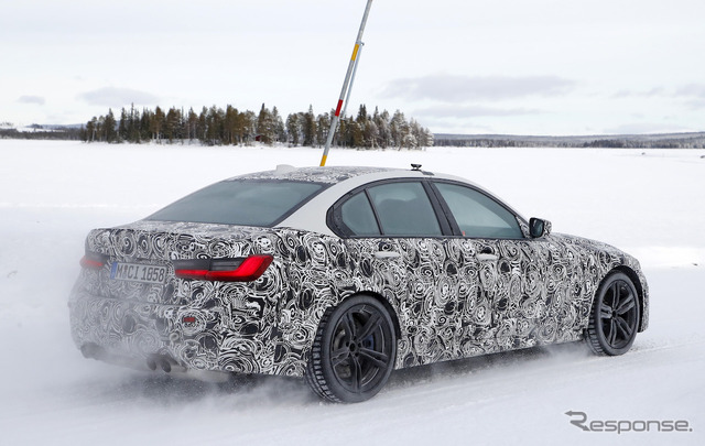 BMW M3 次期型 スクープ写真