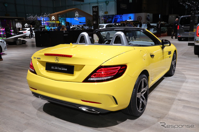 メルセデス SLC300 ファイナルエディション(ジュネーブモーターショー2019)