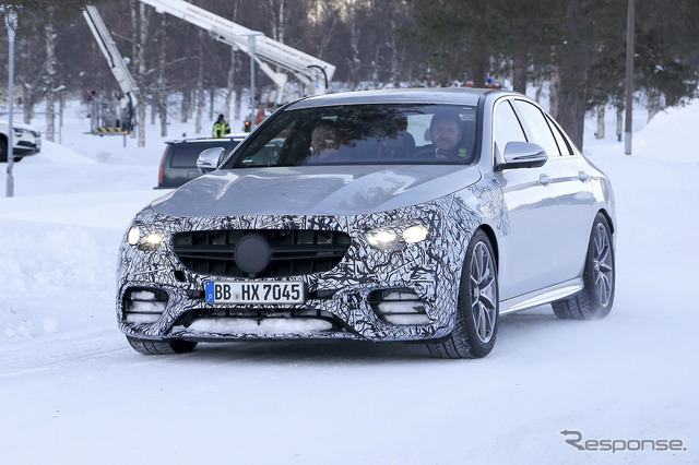 メルセデス AMG E63 スクープ写真