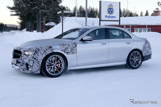 メルセデス AMG E63 スクープ写真