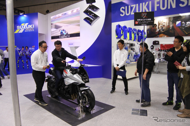 スズキブース(東京モーターサイクルショー2019)