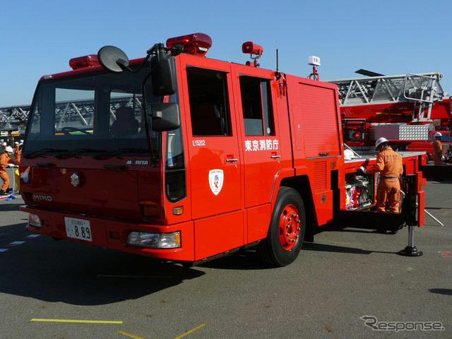 はたらくじどうしゃ写真蔵…消防車 その1