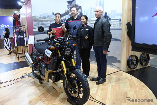 インディアンモーターサイクルブース（東京モーターサイクルショー2019）