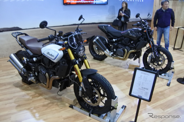 インディアンモーターサイクルブース(東京モーターサイクルショー2019)