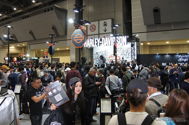 ハーレーダビッドソンブース(東京モーターサイクルショー2019)