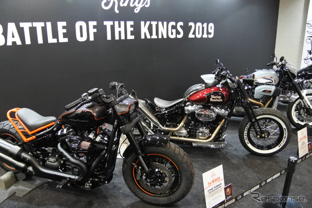 ハーレーダビッドソンブース(東京モーターサイクルショー2019)