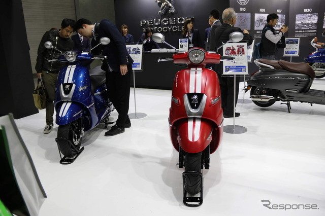 プジョーモトシクル(東京モーターサイクルショー2019)
