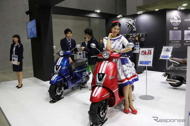 プジョーモトシクル(東京モーターサイクルショー2019)