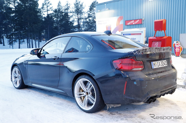 BMW M2 CS/CSL スクープ写真