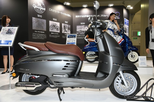 プジョーモトシクル ジャンゴ125 ABS(東京モーターサイクルショー2019)