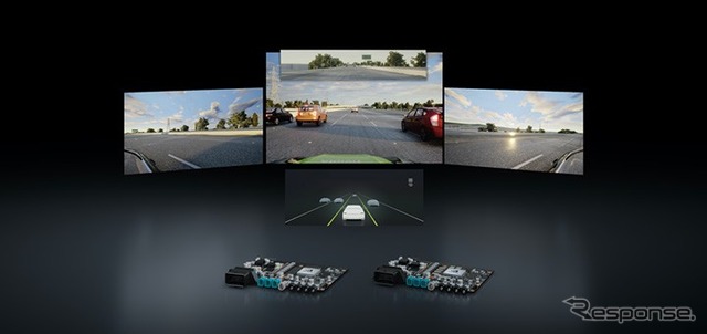 エヌビディアの自動運転車向け新プラットフォーム「DRIVE AP2X」
