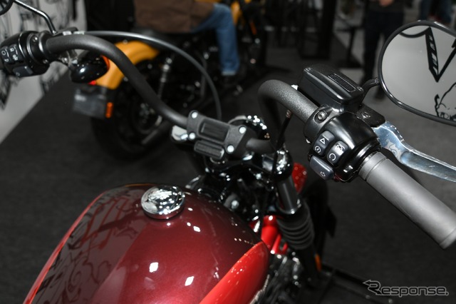 ハーレーダビッドソン ソフテイル ストリートボブ(東京モーターサイクルショー2019)