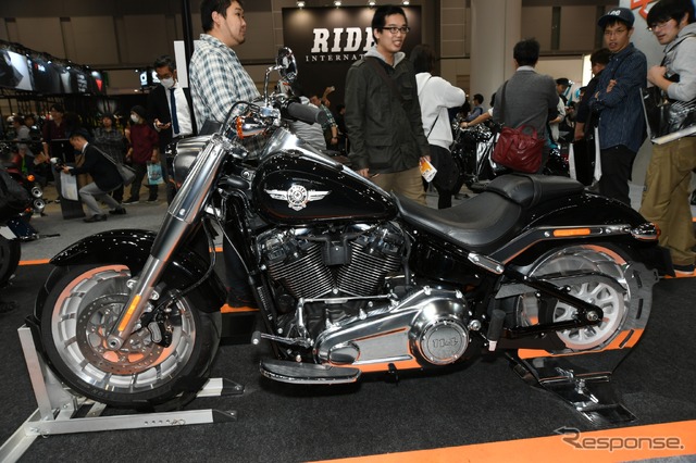 ハーレーダビッドソン ソフテイル ファットボーイ(東京モーターサイクルショー2019)