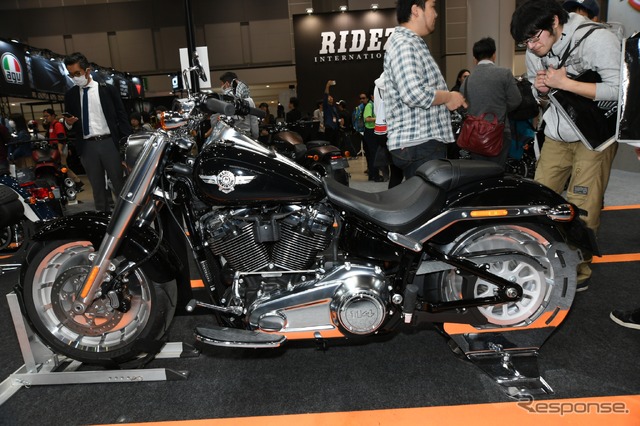 ハーレーダビッドソン ソフテイル ファットボーイ(東京モーターサイクルショー2019)