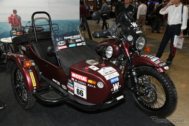 ウラル ギアアップ ラリー仕様車(東京モーターサイクルショー2019)