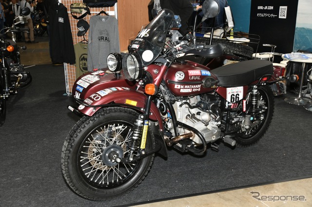 ウラル ギアアップ ラリー仕様車(東京モーターサイクルショー2019)
