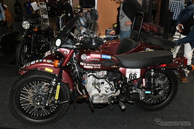 ウラル ギアアップ ラリー仕様車(東京モーターサイクルショー2019)