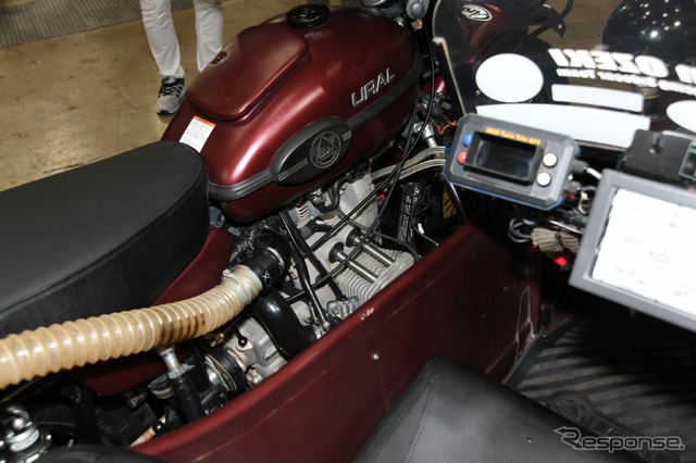 ウラル ギアアップ ラリー仕様車(東京モーターサイクルショー2019)