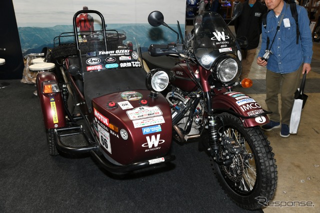 ウラル ギアアップ ラリー仕様車(東京モーターサイクルショー2019)