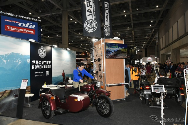 ウラル ギアアップ ラリー仕様車(東京モーターサイクルショー2019)