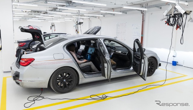 BMWグループの自動運転技術の開発現場