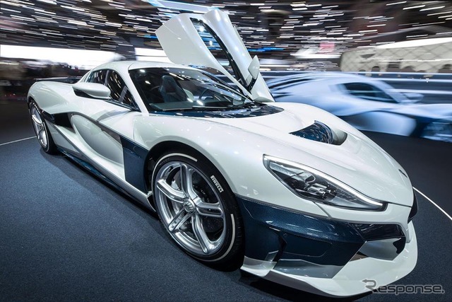 リマック C_Two の量産プロトタイプ車(ジュネーブモーターショー2019)