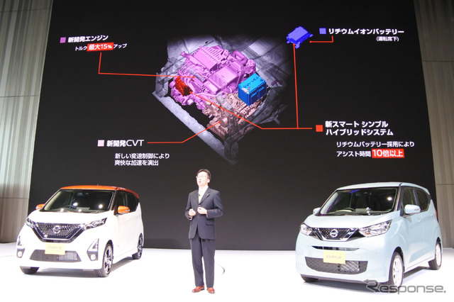 日産自動車 新型デイズ 発表会