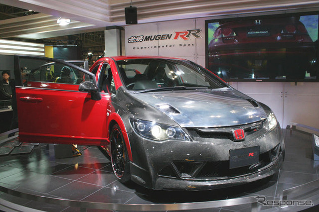 【東京オートサロン08】無限の注目は シビック タイプR RR