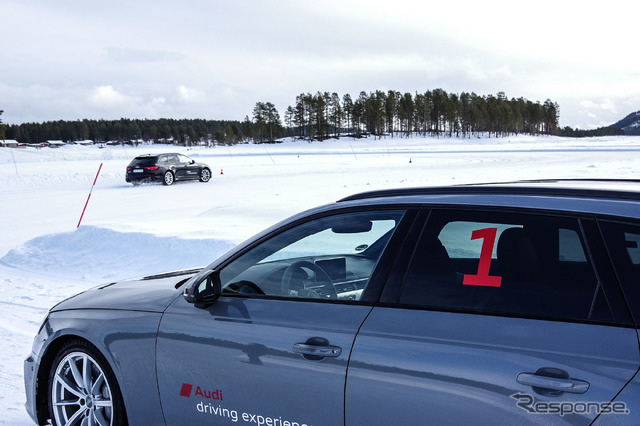 アウディ・アイス・エクスペリエンス・イン・スウェーデン(Audi Ice experience in Sweden)