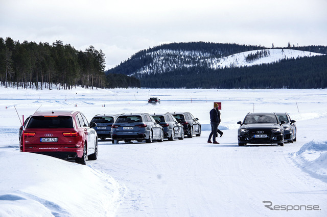 アウディ・アイス・エクスペリエンス・イン・スウェーデン(Audi Ice experience in Sweden)