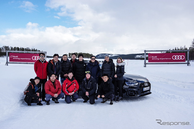 アウディ・アイス・エクスペリエンス・イン・スウェーデン（Audi Ice experience in Sweden）