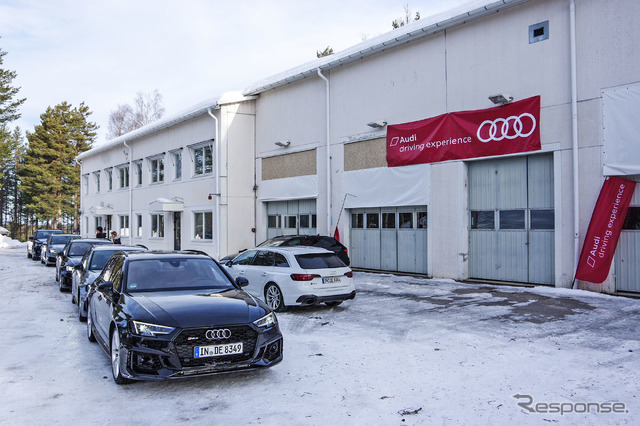 アウディ・アイス・エクスペリエンス・イン・スウェーデン(Audi Ice experience in Sweden)
