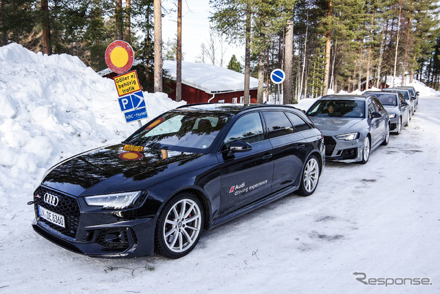 アウディ・アイス・エクスペリエンス・イン・スウェーデン（Audi Ice experience in Sweden）