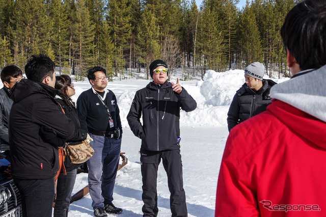 アウディ・アイス・エクスペリエンス・イン・スウェーデン（Audi Ice experience in Sweden）