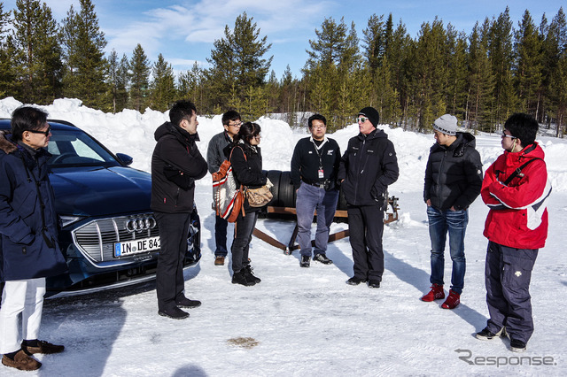 アウディ・アイス・エクスペリエンス・イン・スウェーデン（Audi Ice experience in Sweden）